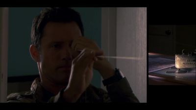 A directional explosive wired
to a pressure-sensitive
trigger... - Burn Notice