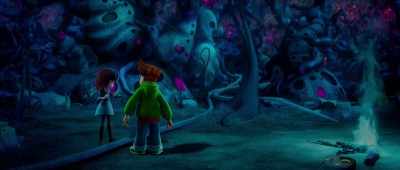A disgusting, veiny,
pulsating purple map. - Cranston Academy: Monster Zone