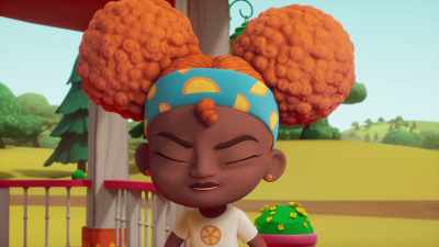 A Docinho é forte, mas os amigos
podem preocupar-se com ela. - Strawberry Shortcake's Summer Vacation