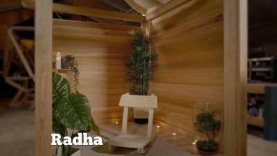 A Douglas fir frame, - Handmade: Britain's Best Woodworker
