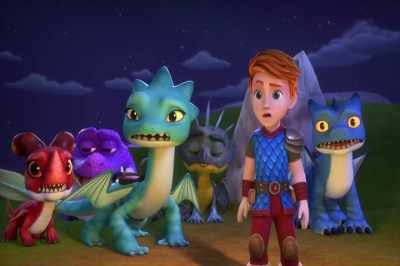 A dragon. What if a passing dragon saw
the egg and flew it back to her nest? - Dragons: Rescue Riders