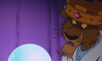 A face appears - Robin Hood