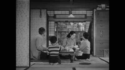 A family composition, contained
within squares and lines. - The Story of Film: A New Generation