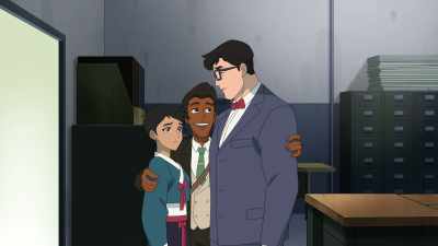 A fantastic evening
between three best friends. - My Adventures with Superman