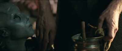A farmer keeps cows.
He cares for them. He feeds them. - Cold Skin