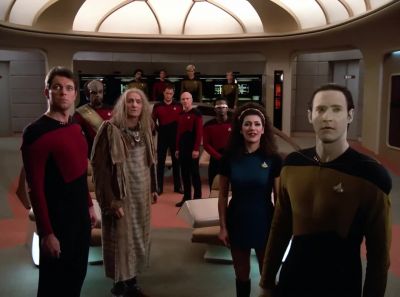 A feeling of great joy. - Star Trek: The Next Generation
