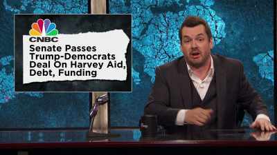 A FEW DAYS EARLIER, TRUMP GAVE - The Jim Jefferies Show