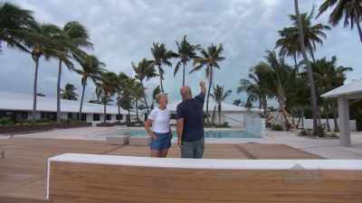 A few days after the hurricane
we returned to the island, - Island of Bryan