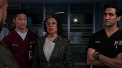 - A few hours ago, you were
ready to discharge him. - Chicago Med