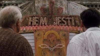 A few of the letters are missing - The Majestic