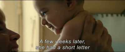 A few weeks later.
she had a short letter. - An Impossible Love