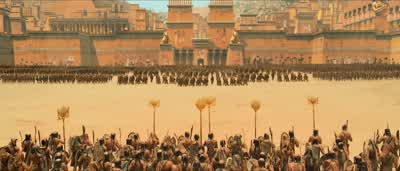 Five thousand years ago, a fierce warrior known as the Scorpion King led a great army on a campaign to conquer the known world. - The Mummy Returns