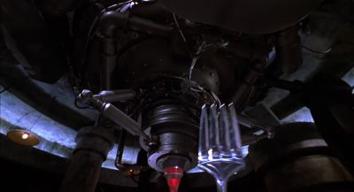 A fish fork is no match for my machine - Mystery Men
