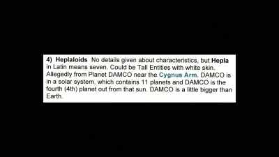 A fourth type are
called Heplaloids. - Truth Hunter