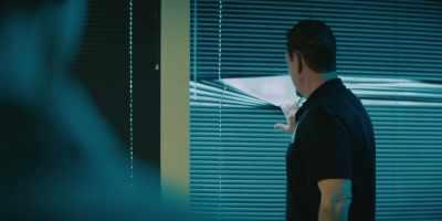 - A fuckin' mess.
- Yeah, you're a mess. - Wire Room