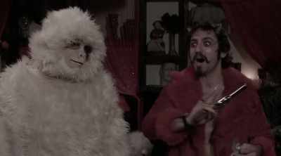 A future with yetis
far as the eye can see. - Another Yeti a Love Story: Life on the Streets