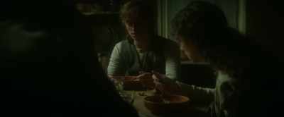 A gentleman takes his
hat off at dinner. - That Dirty Black Bag
