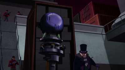 A genuine, one-of-a-kind
Wayne Enterprises cloud seeder - Batman vs Teenage Mutant Ninja Turtles
