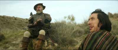 A giant with arms
six miles long. - The Man Who Killed Don Quixote