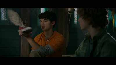 A gift. From my dad. - Percy Jackson and the Olympians