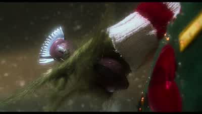 A gift of a Christmas shave. - How the Grinch Stole Christmas