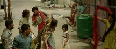 "A girl walking in the rain."
- Yeah! - Hindi Medium