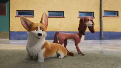 A girl would love you. - The Queen's Corgi
