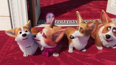 A girlfriend? - Take me, my wild stallion. - The Queen's Corgi