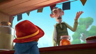 A glass of tap water - The Adventures of Paddington