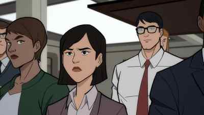 - A grad student? Are you kidding me with this?
- Welcome, kid. - Superman: Man of Tomorrow