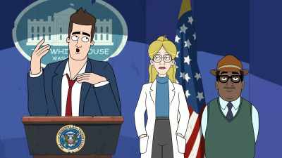 A grateful nation thanks, you know,
Hat and Glasses over there. - Mulligan