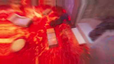 A great effort. Maybe too great
as he couldn't hold on. - Floor Is Lava