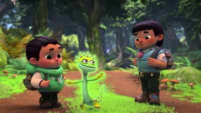A great lizard with great eyes
that I don't have to lick. - Spirit Rangers
