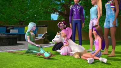 A great task on Earth
shall be done - Barbie: A Touch of Magic