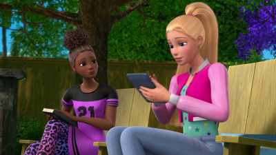 "A great task on Earth
shall be done - Barbie: A Touch of Magic