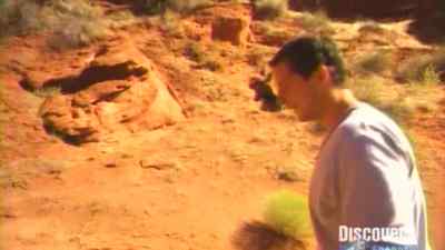 A great way to find water
these canyons is looking for ... - Man vs. Wild