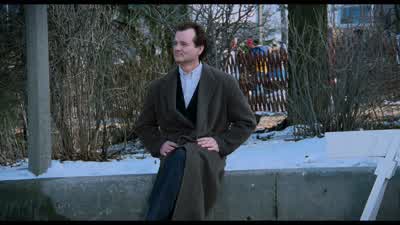 A gust of windA dog barksCue the truckExit HermanExit Felix and stand there with a not so bright look on your faceAll right Doris Come onHey fix your bra honeyThat's better Hey FelixFelixHow you doing DorisCan I have a roll of quartersTen nine eightcar - Groundhog Day