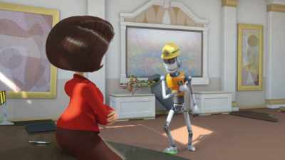 A guy who lives with robots
can't be all that bad! Ha-ha! - Bling