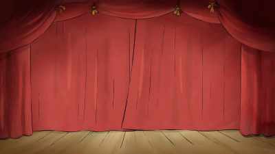A-ha! There! That was our
first piece, "Baby Delivery". - The Big Bad Fox and Other Tales