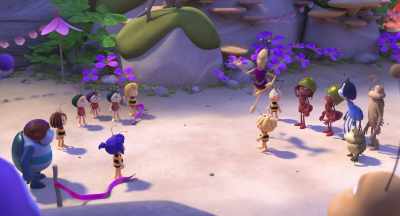 A-ha! They do not have
the ruby pollen! - Maya the Bee: The Honey Games