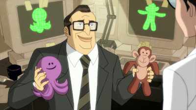 A half-monkey, half-octopus, - Harley Quinn
