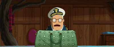 A hat that looks like shorts, - The Bob's Burgers Movie