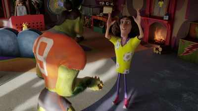 A hideous mutation.
The slug brings talent to the surface. - The Soccer Football Movie