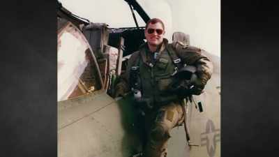 A highly decorated retired air force pilot - Alien Endgame