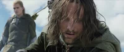 A Hobbit lay here. - The Lord of the Rings: The Two Towers