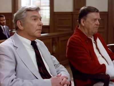 A hug... I was in transit. - Matlock