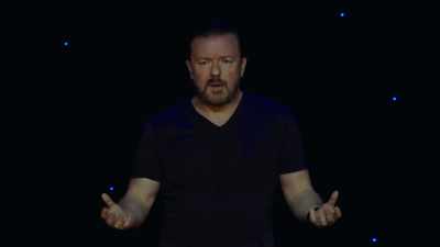 A human baby? Oh my god, - Ricky Gervais: Humanity
