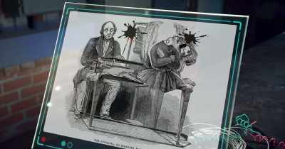 A hundred years after
that first case of "talking machine" rage, - White Rabbit Project