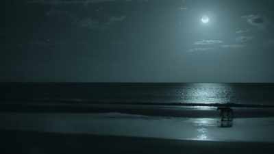 A hunter is stalking the sands. - Wild Babies