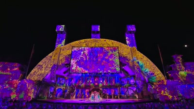 -♪ A hurricane of jacarandás ♪
-♪ Whoo! ♪ - Encanto at the Hollywood Bowl